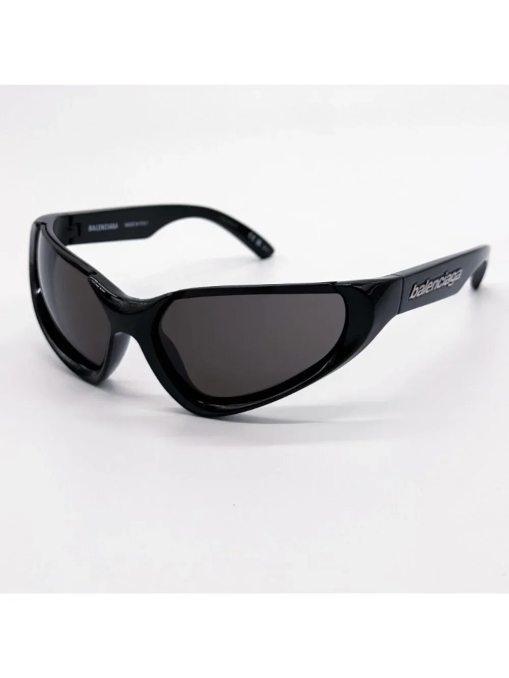 NEW BALENCIAGA BB0202S 001 SUNGLASSES BLACK OVERSIZED WOMEN EYEWEAR BALENCIAGA - Picture 4 of 12